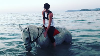 Conchal horses swim tour by Conchal Adventures Costa Rica