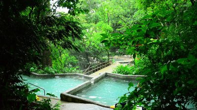 Mega combo thermal pools by Conchal Adventures Costa Rica.