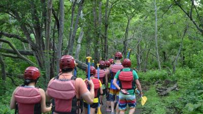 Rafting adrinal