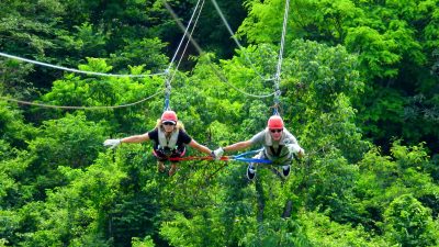 Conchal Adventures Costa Rica Zip-lining for couple